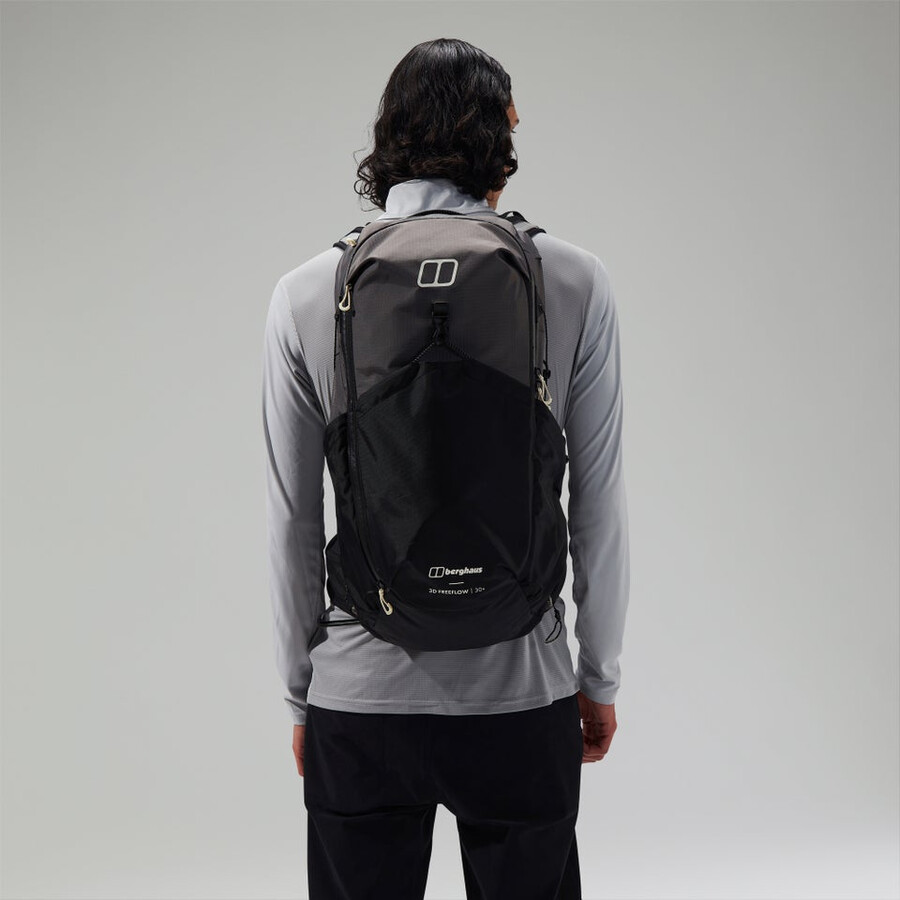 unisex 3d freeflow 305l pack greyblack berghaus