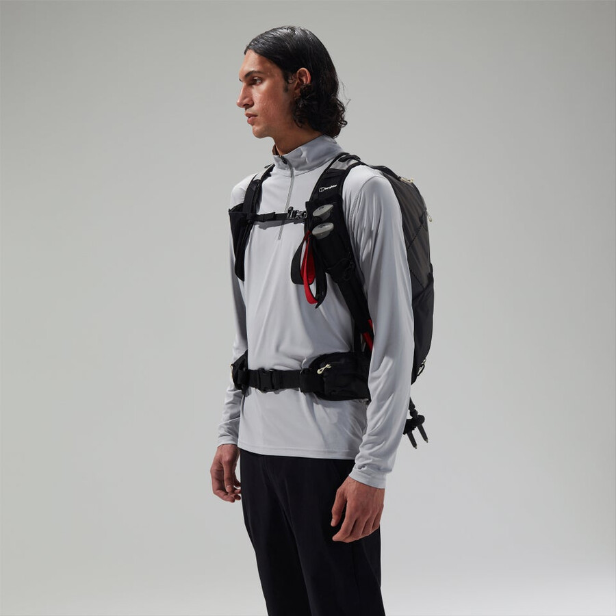 unisex 3d freeflow 305l pack greyblack berghaus