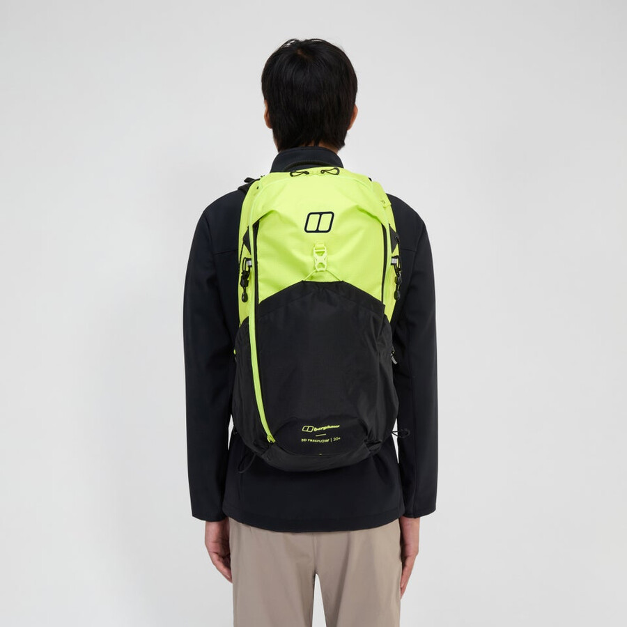 unisex 3d freeflow 305l pack - yellowblack berghaus