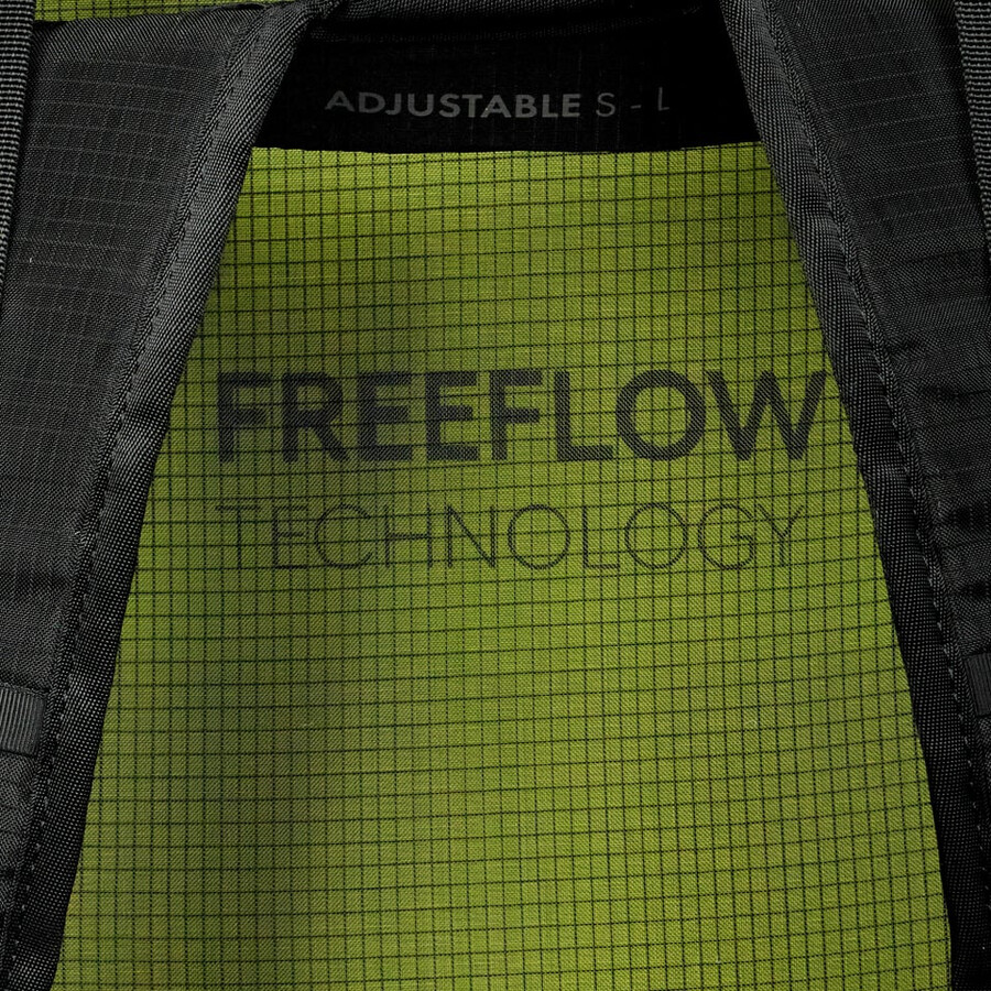 unisex 3d freeflow 305l pack - yellowblack berghaus
