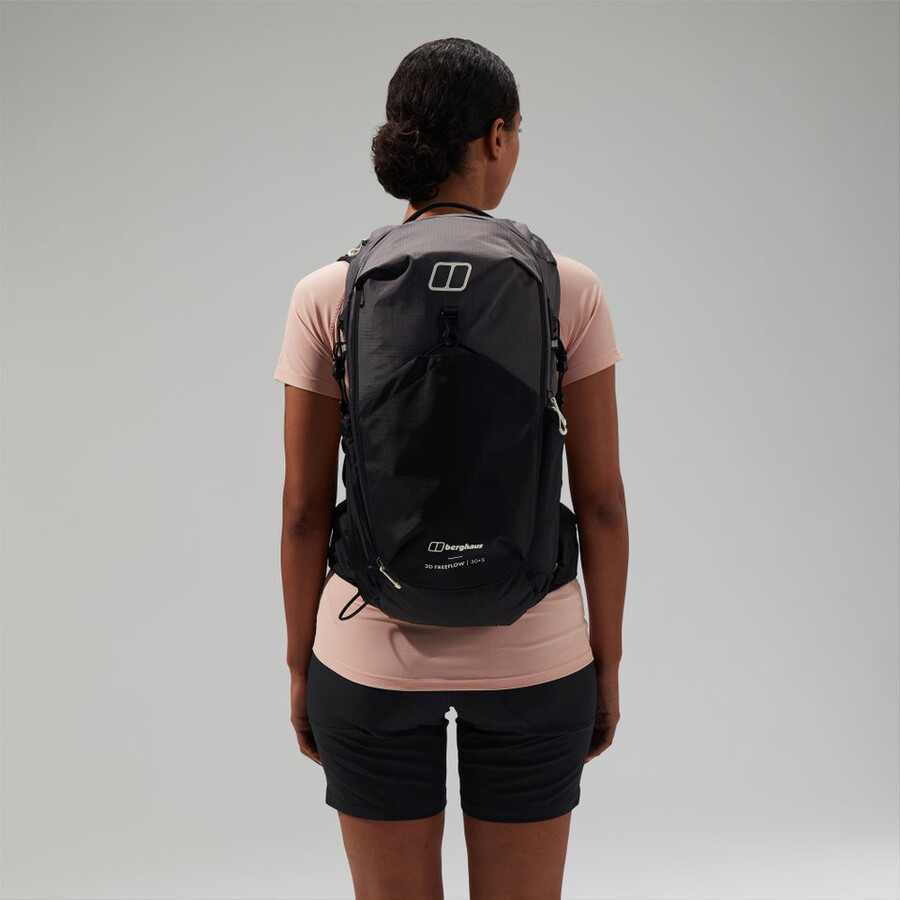 unisex 3d freeflow 305l s pack greyblack berghaus