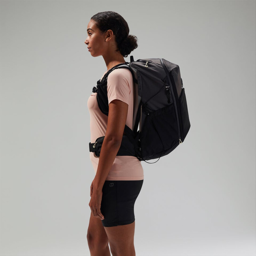 unisex 3d freeflow 305l s pack greyblack berghaus