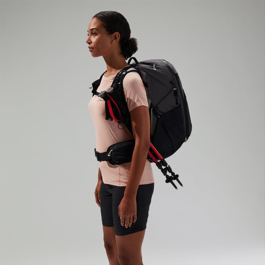 unisex 3d freeflow 305l s pack greyblack berghaus