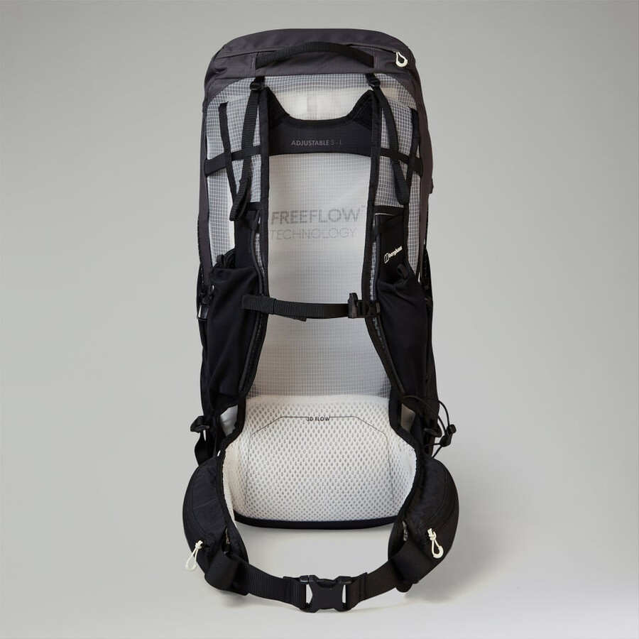 unisex freeflow 30l pack greyblack berghaus