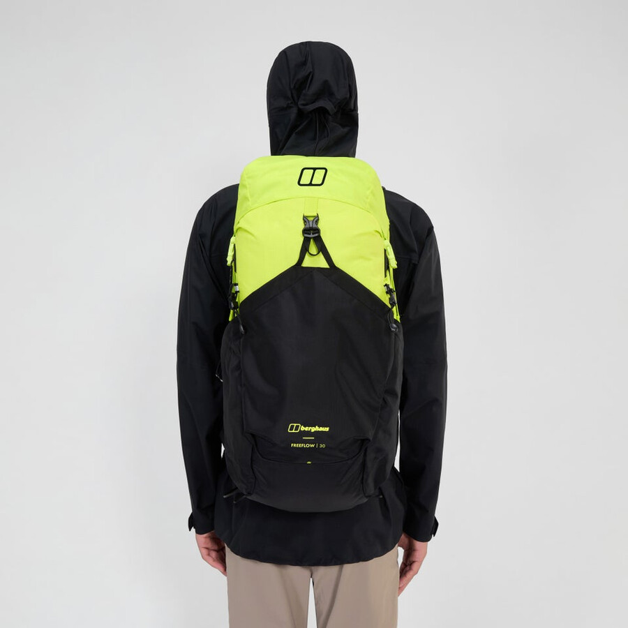 unisex freeflow 30l pack - yellowblack berghaus