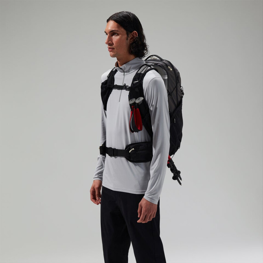 unisex freeflow 24l pack greyblack berghaus