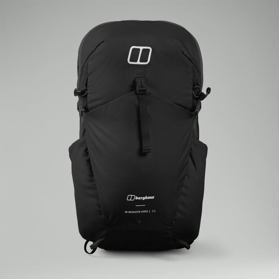 womens remote hike f23 backpack - black berghaus