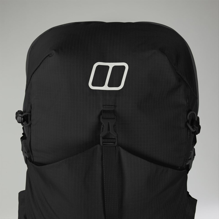 womens remote hike f23 backpack - black berghaus