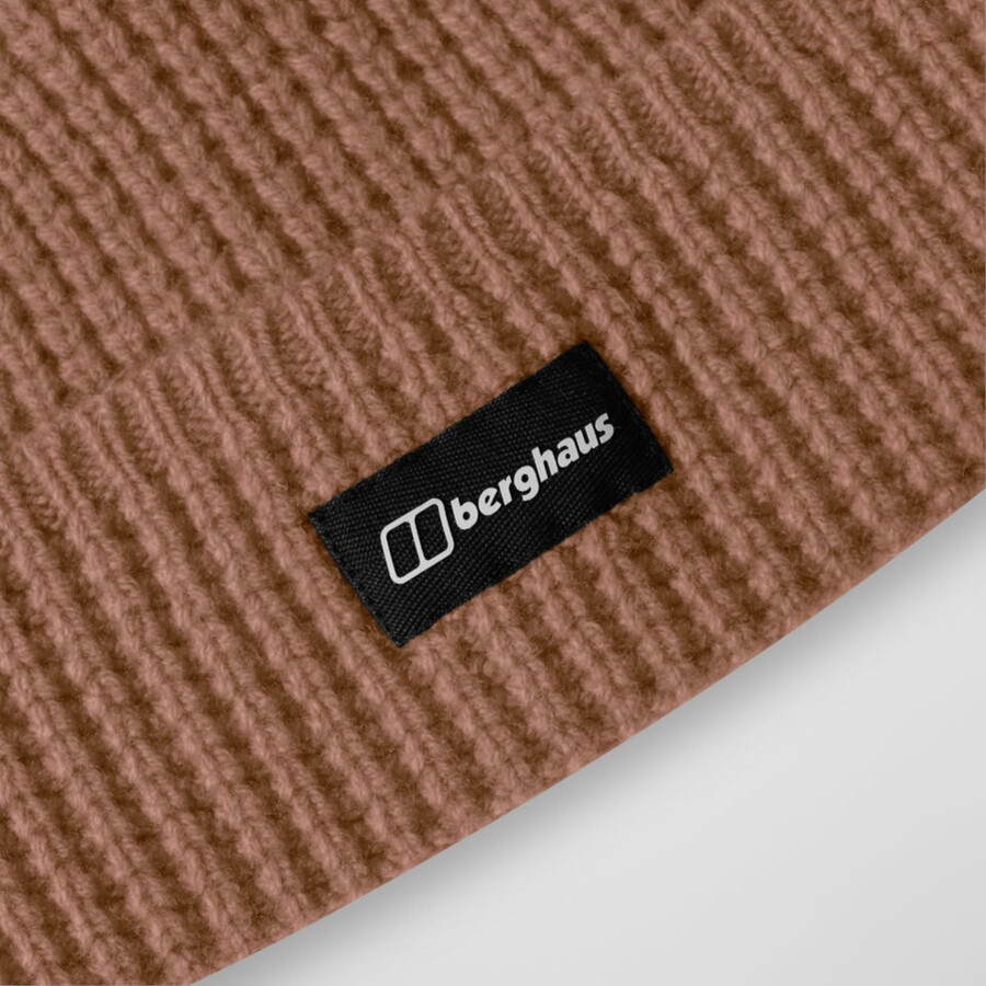 unisex 1997 wool beanie - brown berghaus
