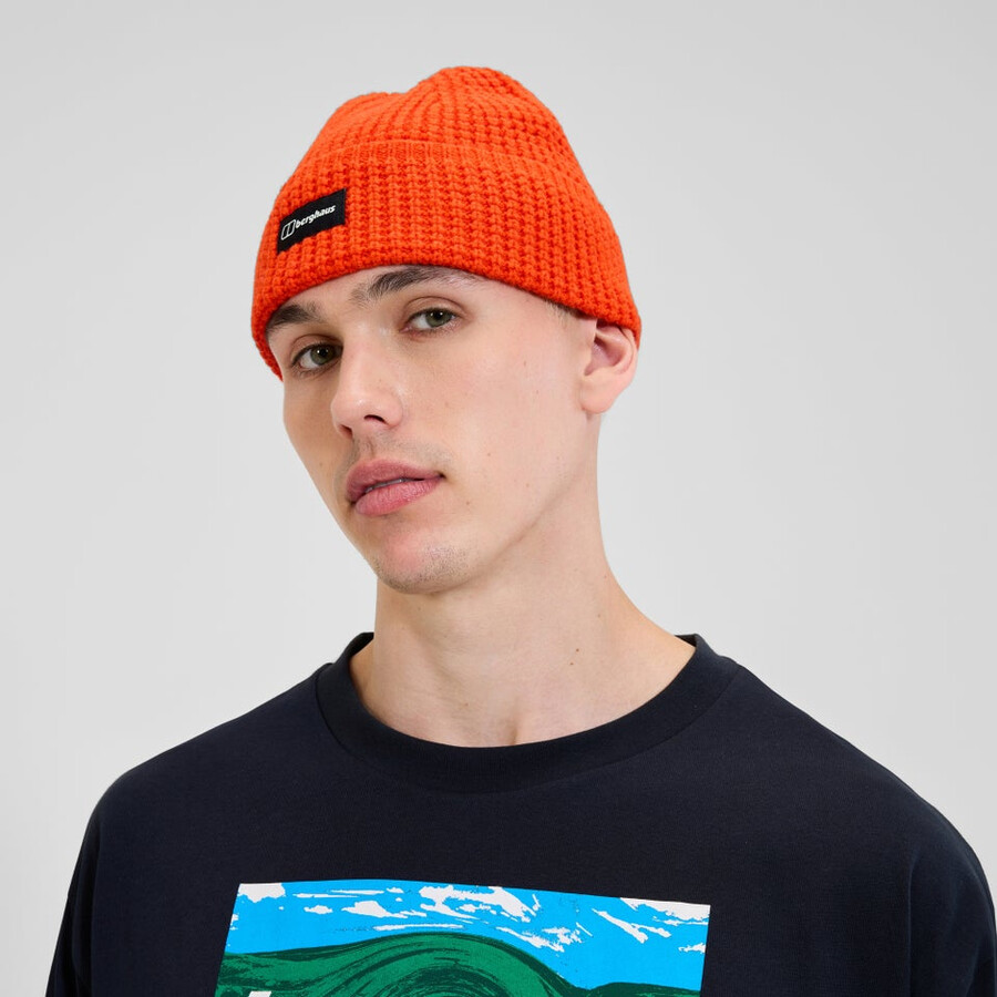 unisex 1997 wool beanie - red berghaus