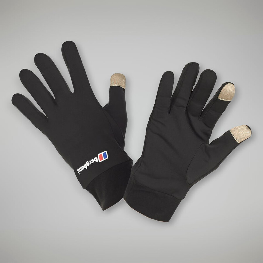 unisex berghaus glove liner - black berghaus