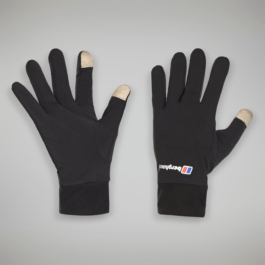 unisex berghaus glove liner - black berghaus