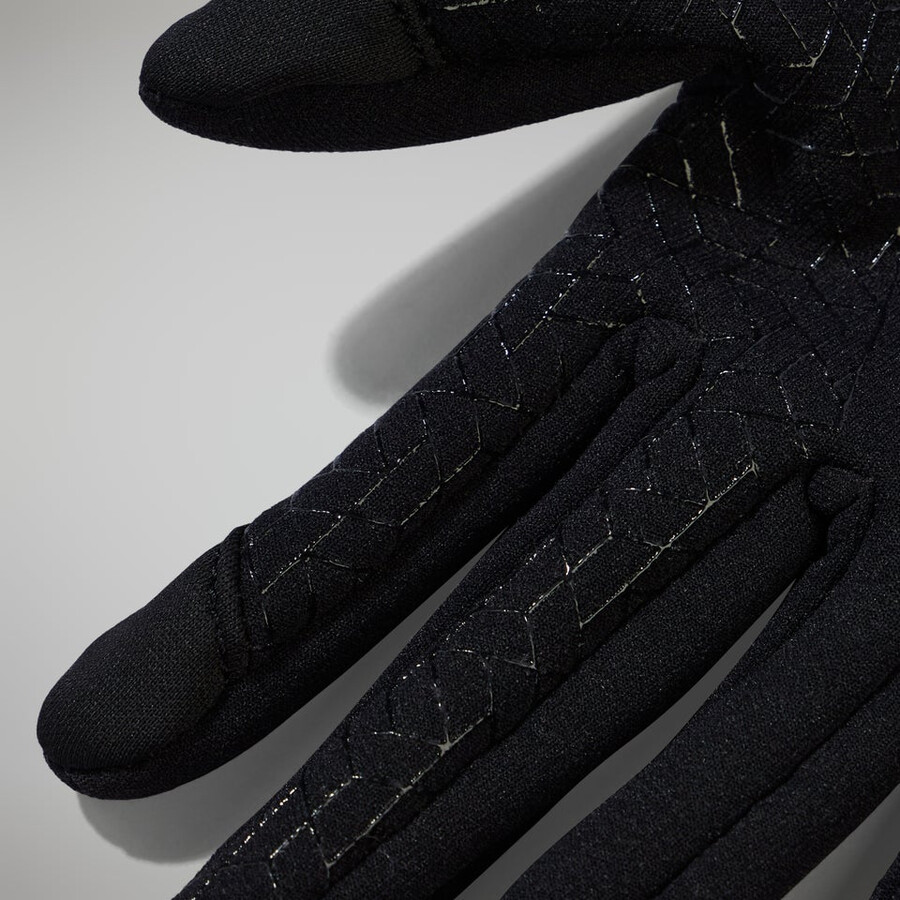 unisex polartec interact glove - black berghaus