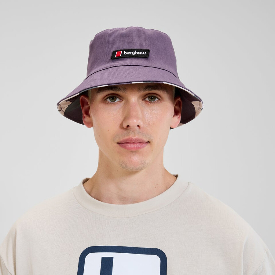 unisex 1997 reverse bucket hat - purple berghaus