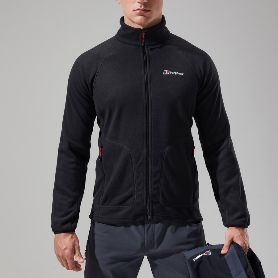 mens arran gemini 3in1 jacket - dark greyblack berghaus