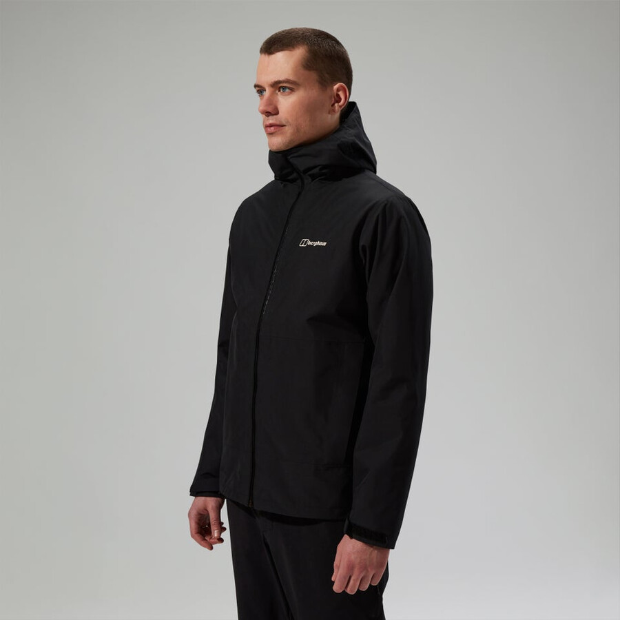 mens bramblfell gemini gore-tex waterproof 3in1 jacket - black berghaus