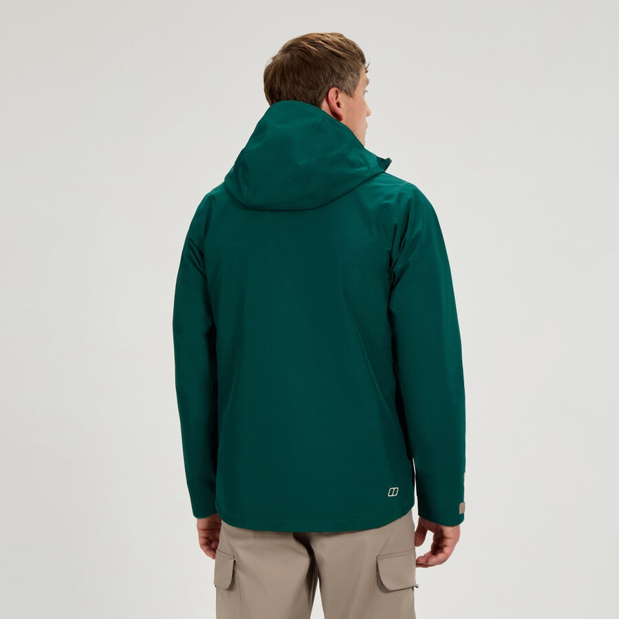 mens bramblfell gemini gore-tex waterproof 3in1 jacket - green berghaus