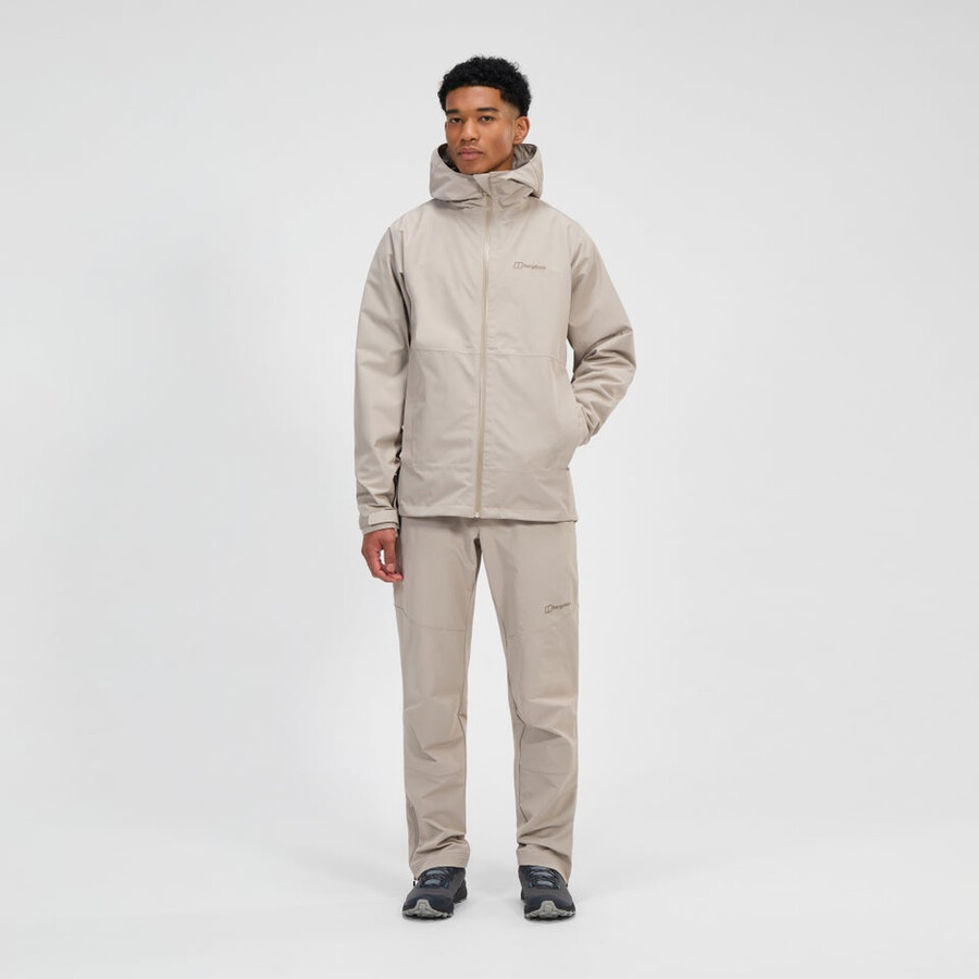 mens bramblfell gemini gore-tex waterproof 3in1 jacket - grey berghaus