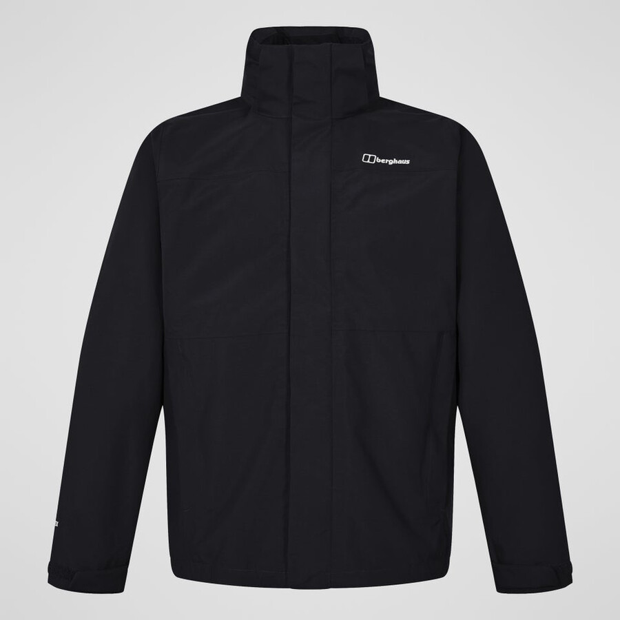 mens hillwalker 2.0 gemini gore-tex 3in1 jacket - blackgrey berghaus