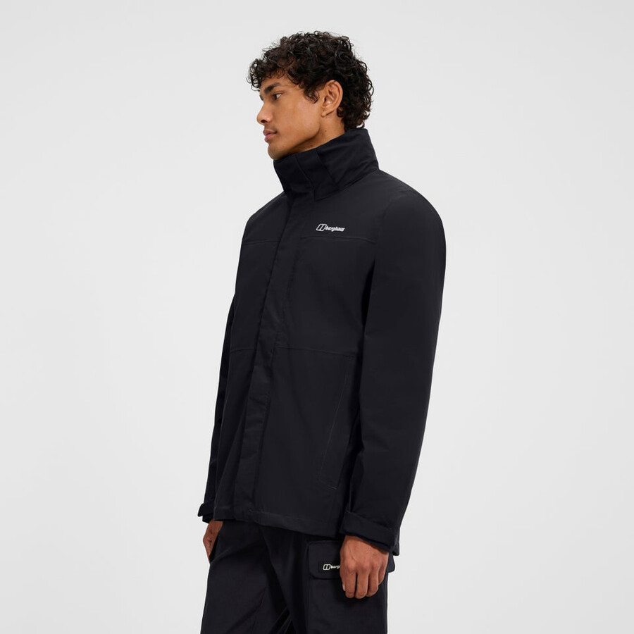 mens hillwalker 2.0 gemini gore-tex 3in1 jacket - blackgrey berghaus