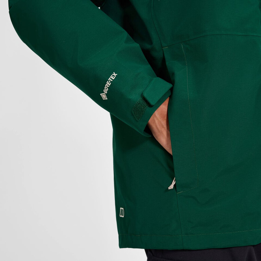mens hillwalker 2.0 gemini gore-tex 3in1 jacket - green berghaus