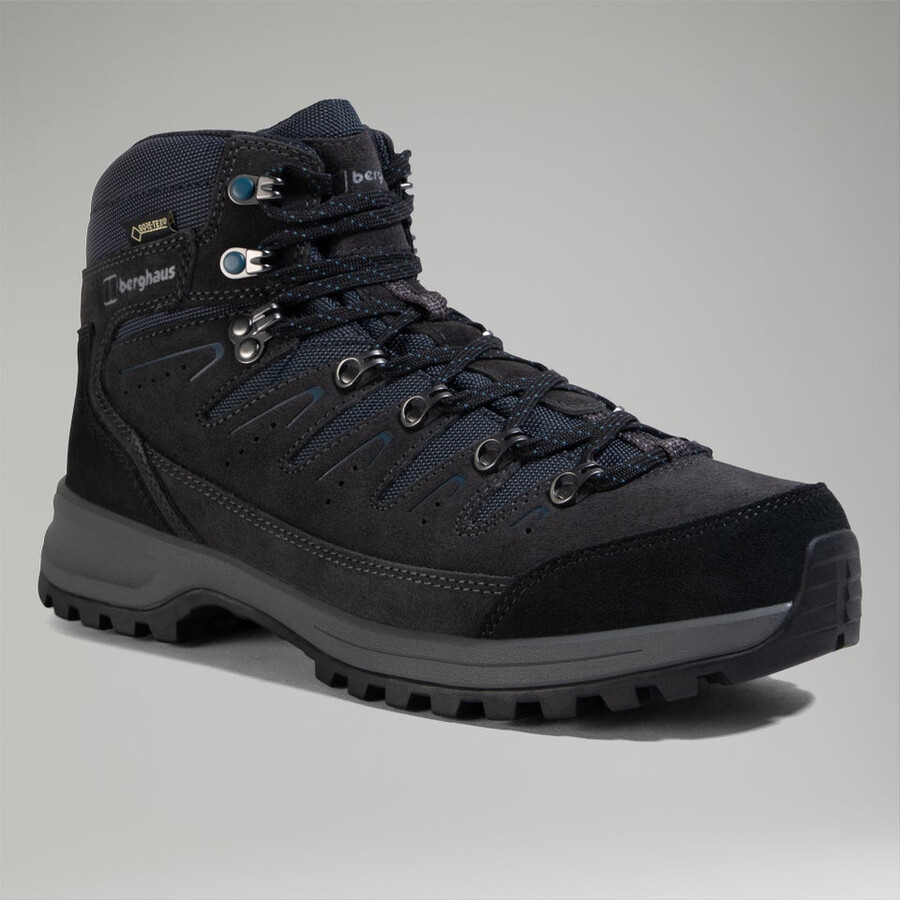 mens explorer trek gore-tex - dark greyblue berghaus