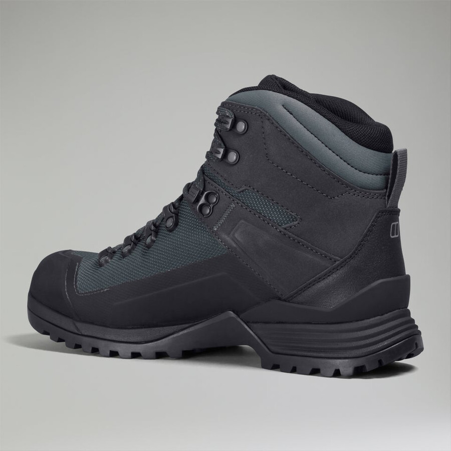 mens storm trek gore-tex waterproof boot - greyblack berghaus
