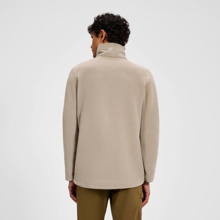 mens activity interactive polartec fleece - natural berghaus