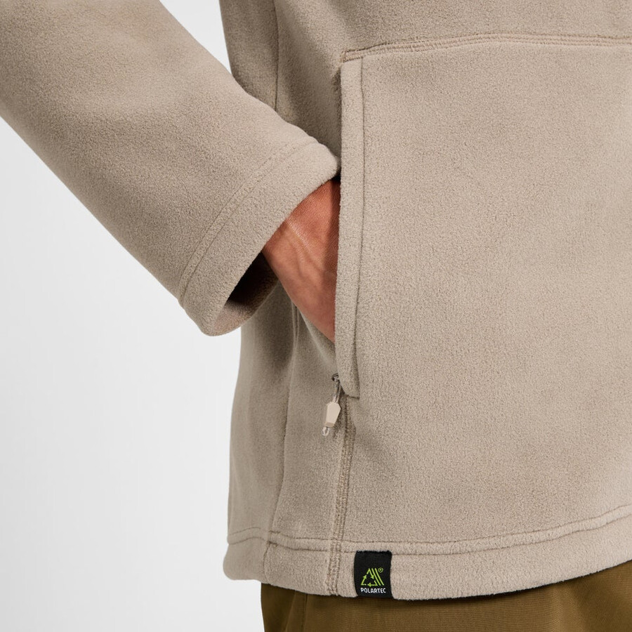 mens activity interactive polartec fleece - natural berghaus