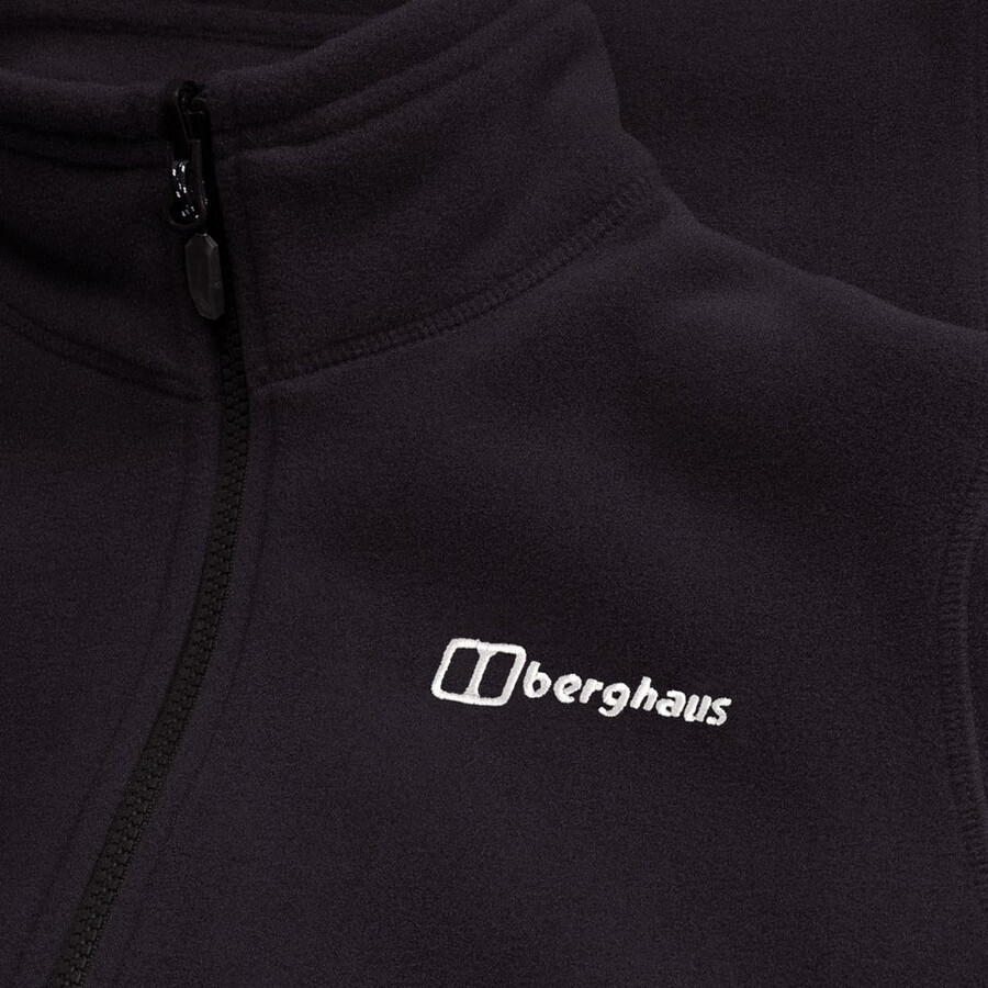 mens prism interactive polartec fleece jacket - black berghaus