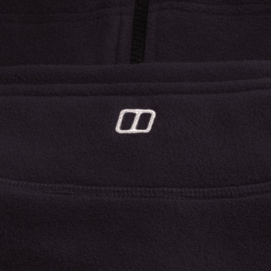 mens prism interactive polartec fleece jacket - black berghaus