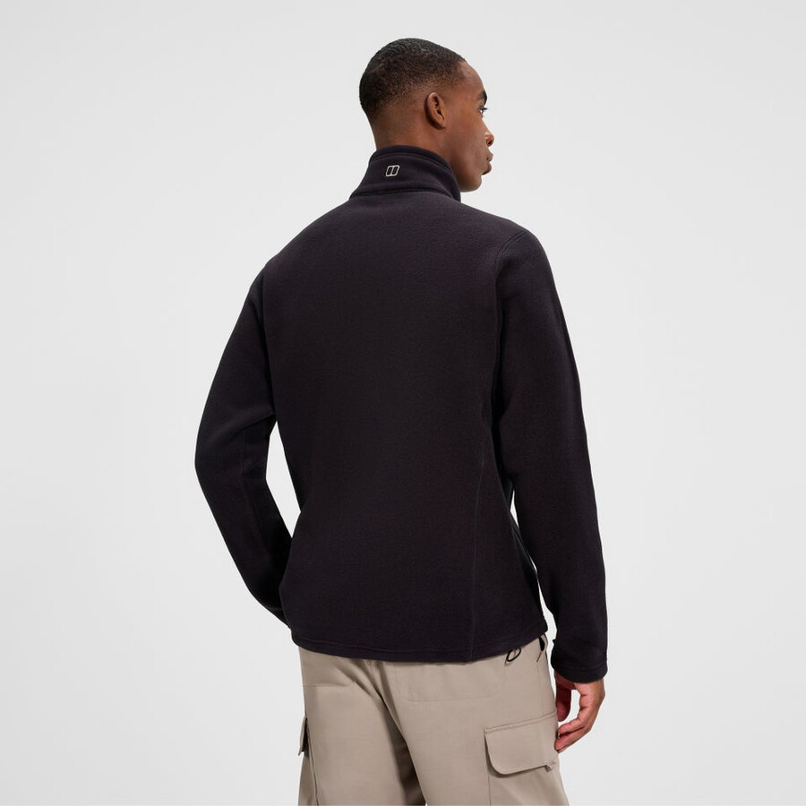 mens prism interactive polartec fleece jacket - black berghaus