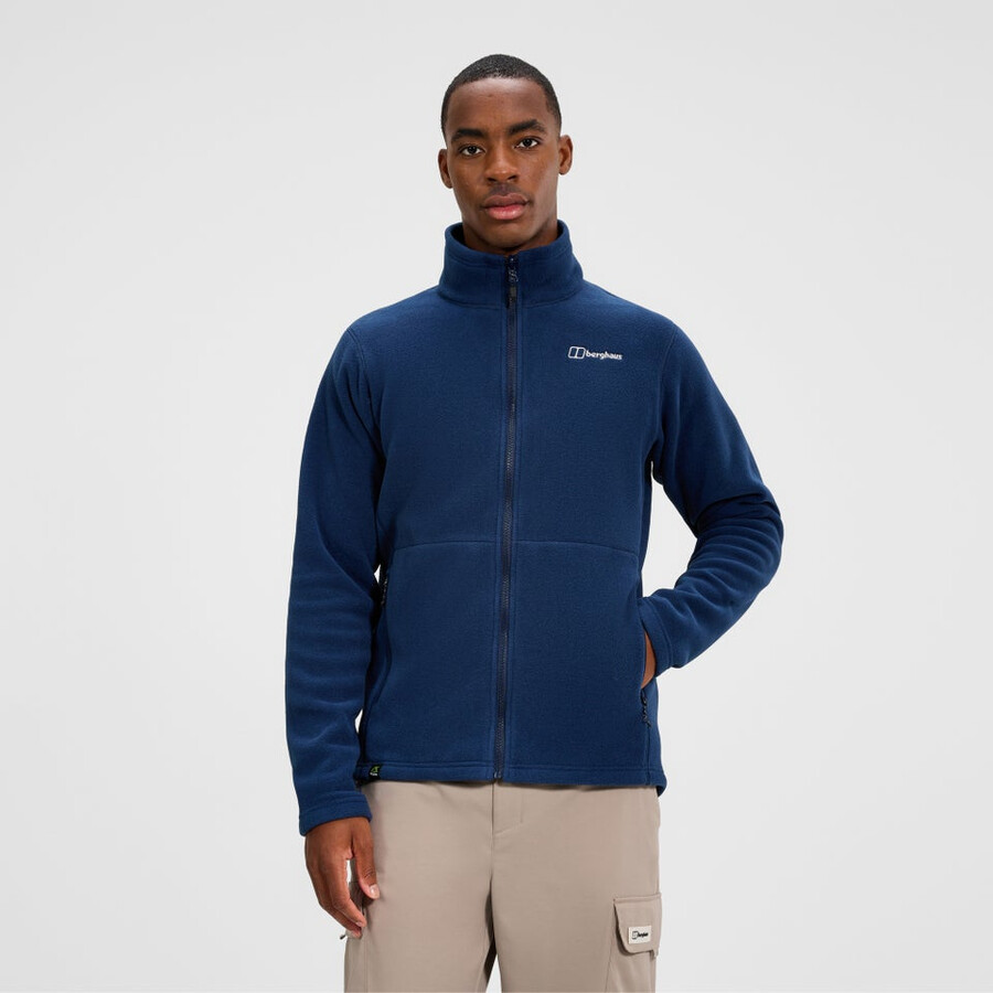 mens prism interactive polartec fleece jacket - blue berghaus