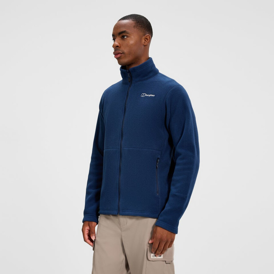 mens prism interactive polartec fleece jacket - blue berghaus