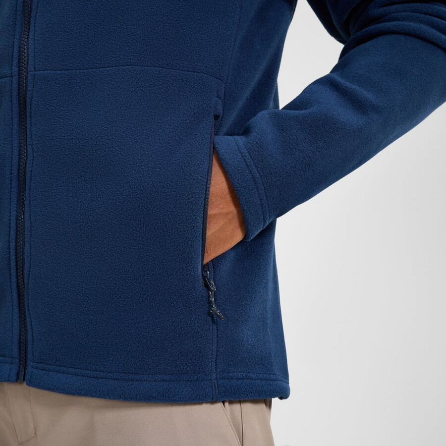 mens prism interactive polartec fleece jacket - blue berghaus