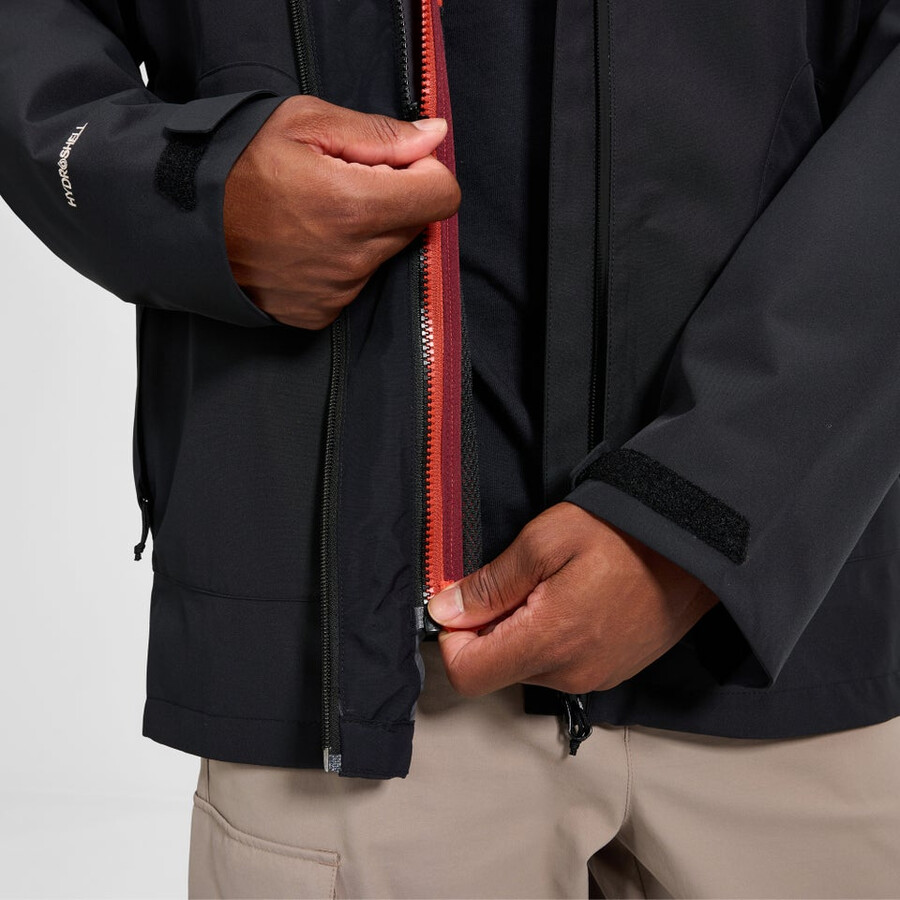 mens prism interactive polartec fleece jacket - orange berghaus