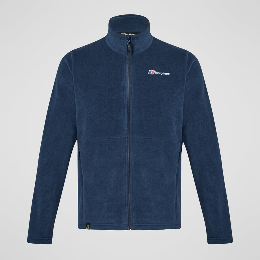 mens prism polartec interactive jacket - dark blue berghaus