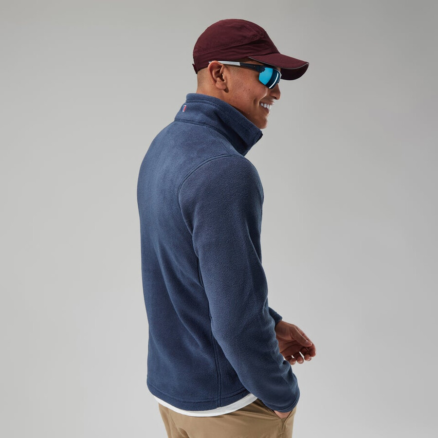 mens prism polartec interactive jacket - dark blue berghaus