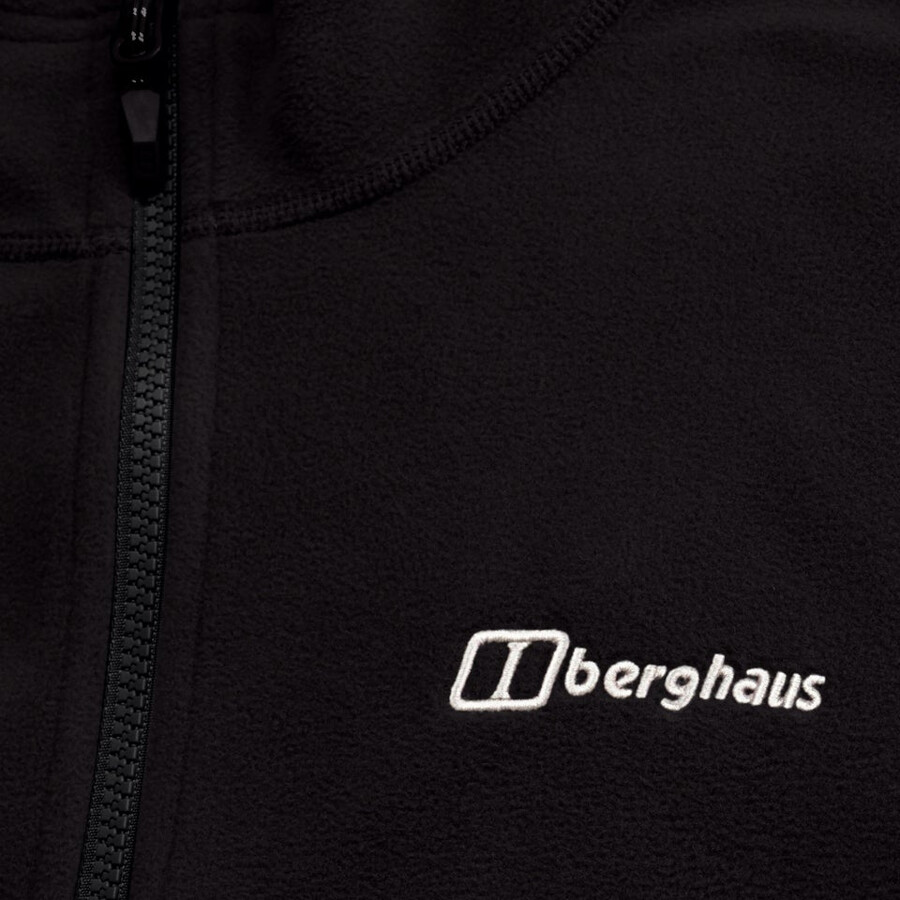 mens prism micro interactive polartec fleece jacket - black berghaus