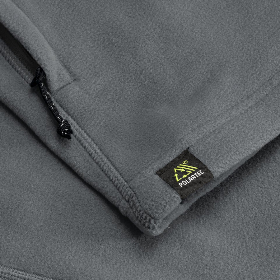 mens prism micro interactive polartec fleece jacket - grey berghaus