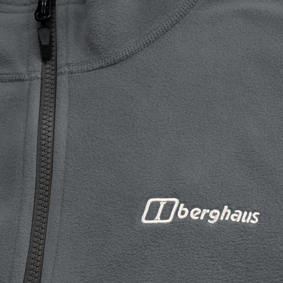 mens prism micro interactive polartec fleece jacket - grey berghaus