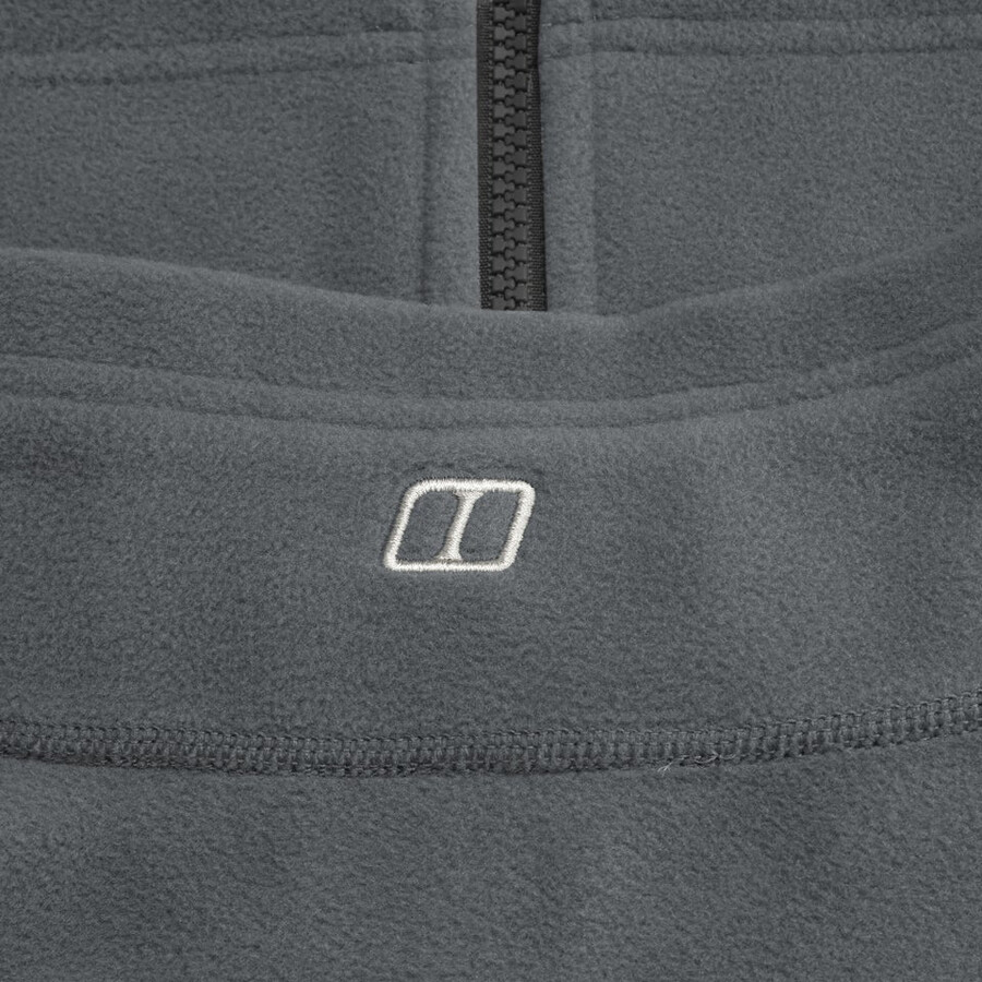 mens prism micro interactive polartec fleece jacket - grey berghaus