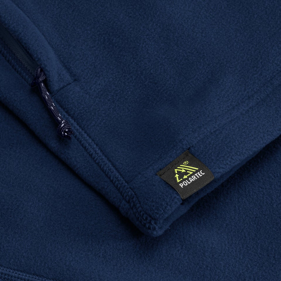 mens prism micro interactive polartec fleece jacket - blue berghaus
