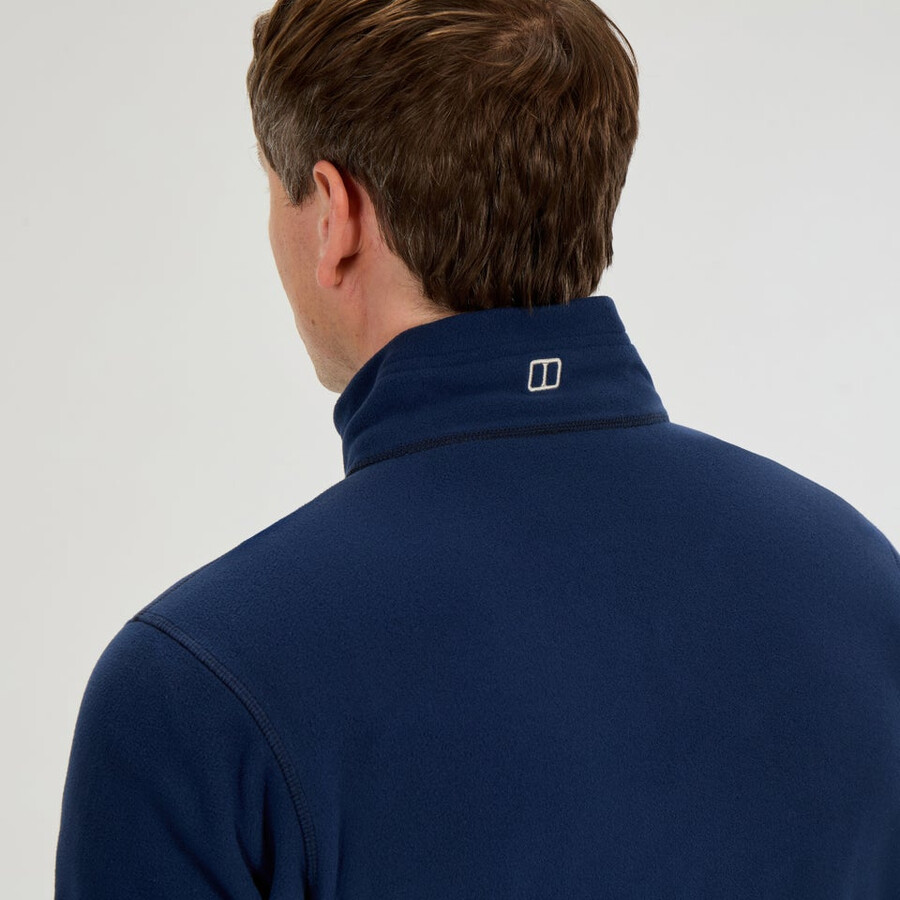 mens prism micro interactive polartec fleece jacket - blue berghaus