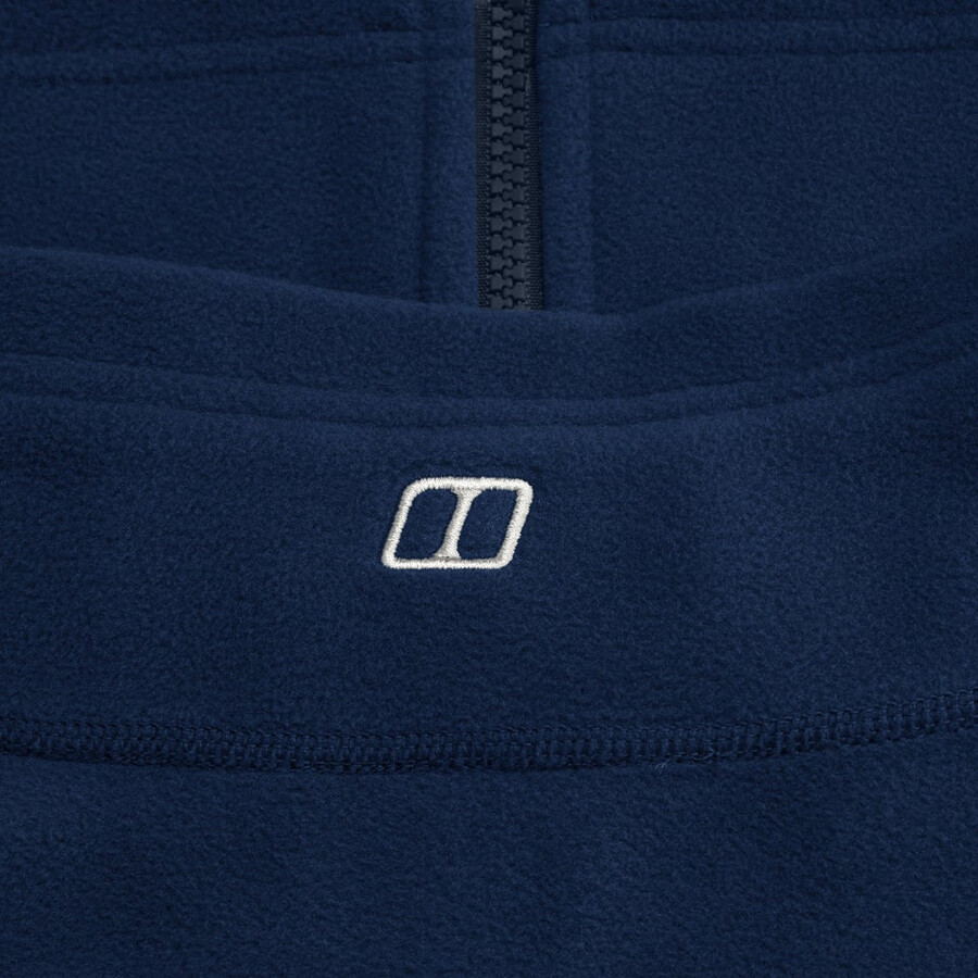 mens prism micro interactive polartec fleece jacket - blue berghaus