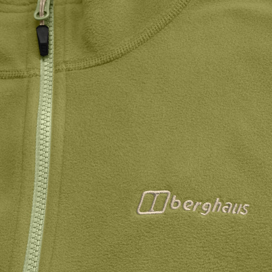 mens prism micro interactive polartec fleece jacket - green berghaus