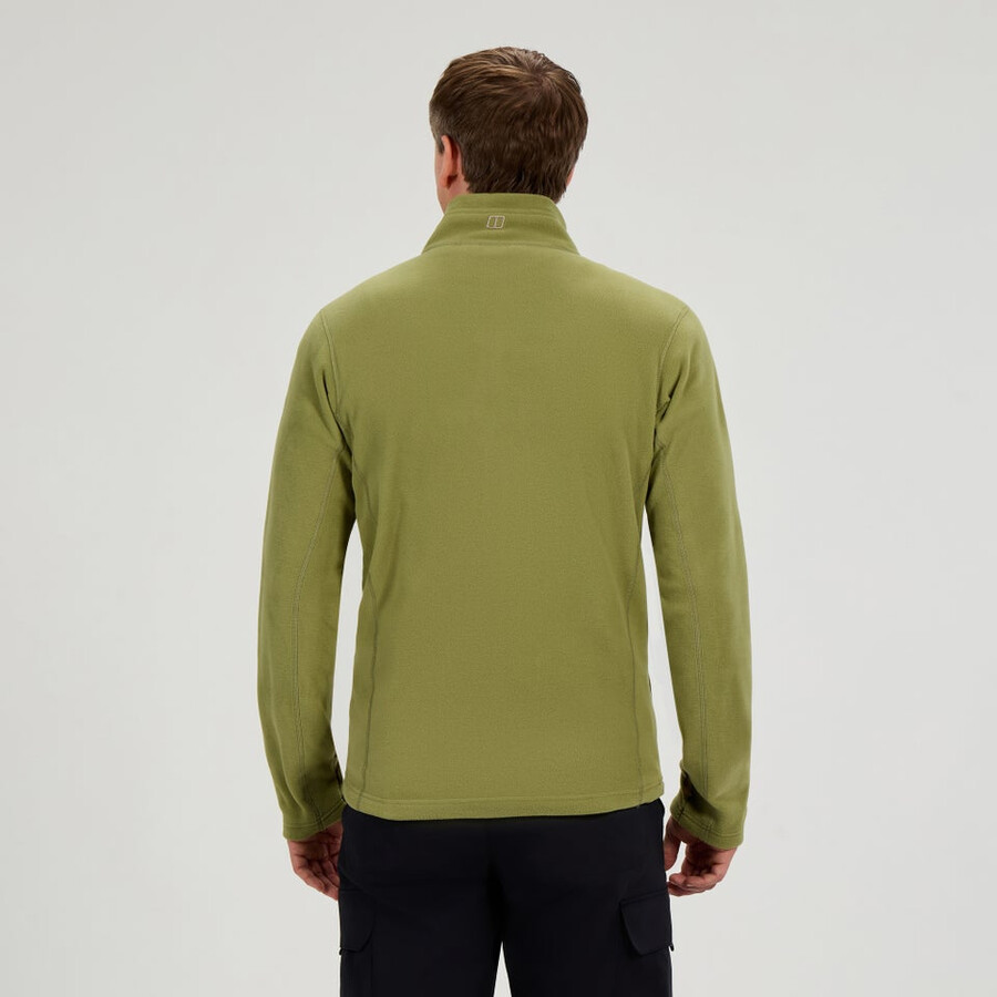 mens prism micro interactive polartec fleece jacket - green berghaus