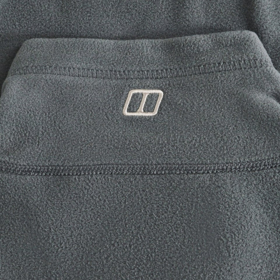 mens prism micro half zip polartec fleece - grey berghaus