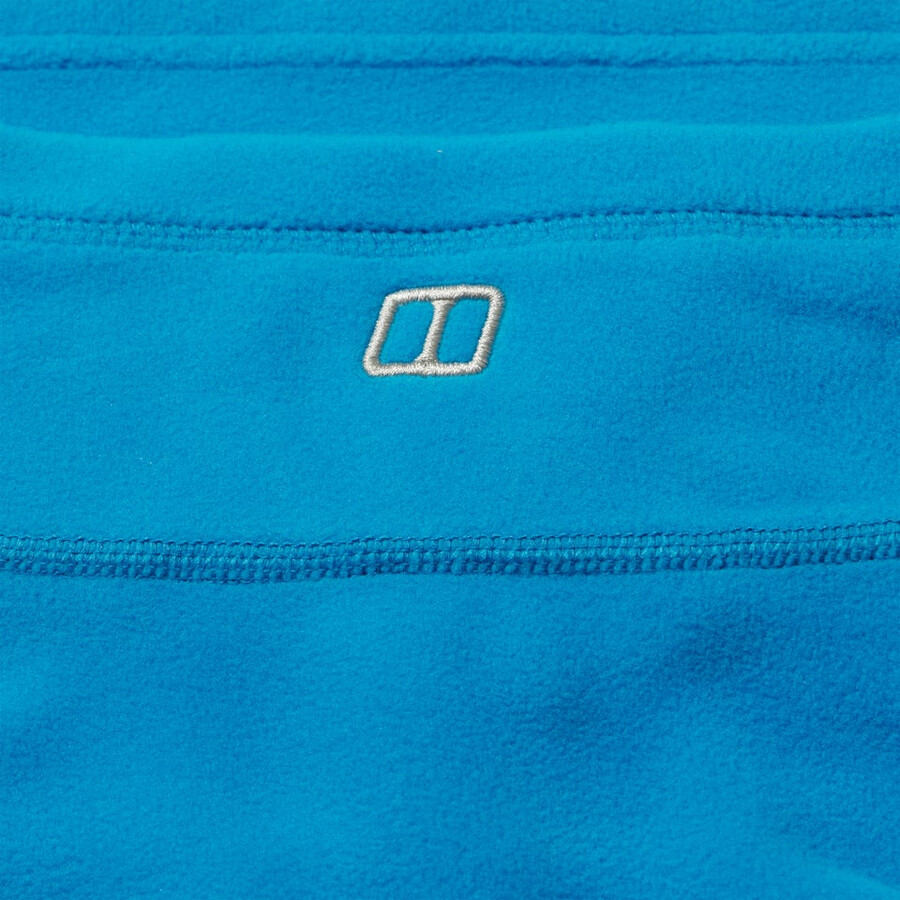 mens prism micro half zip polartec fleece - blue berghaus