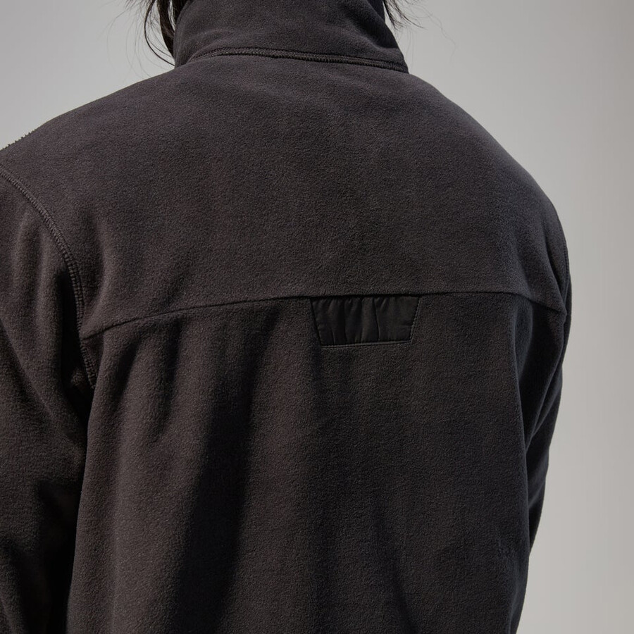 mens prism guide interactive polartec fleece jacket - black berghaus